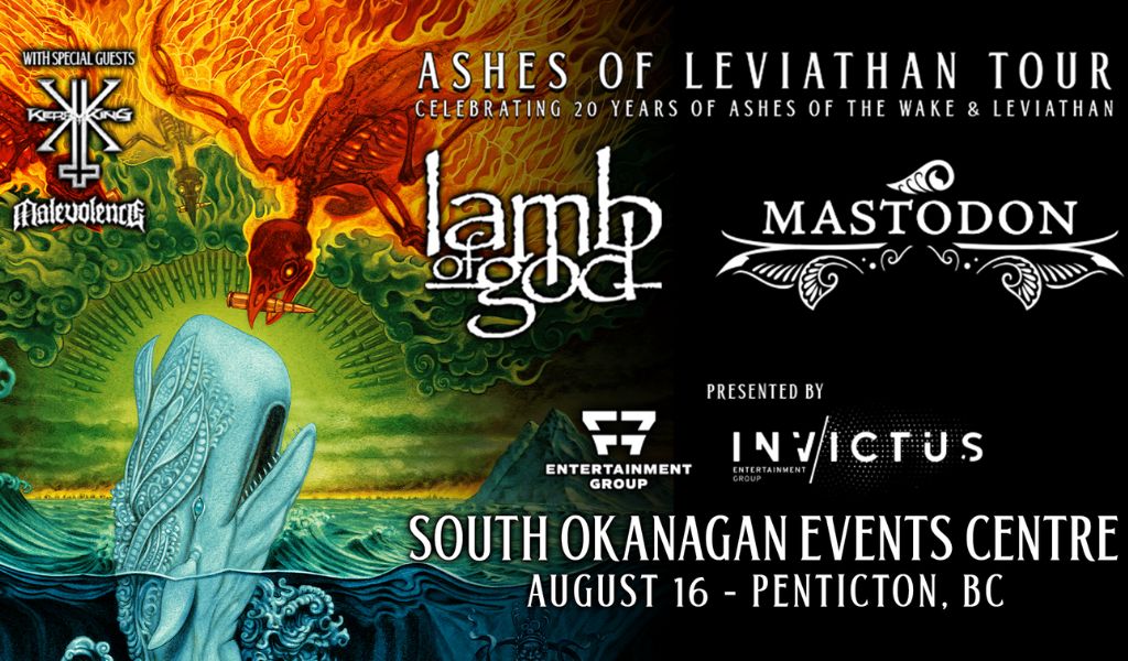 Metal bands Lamb of God and Mastodon to play in South Okanagan - image