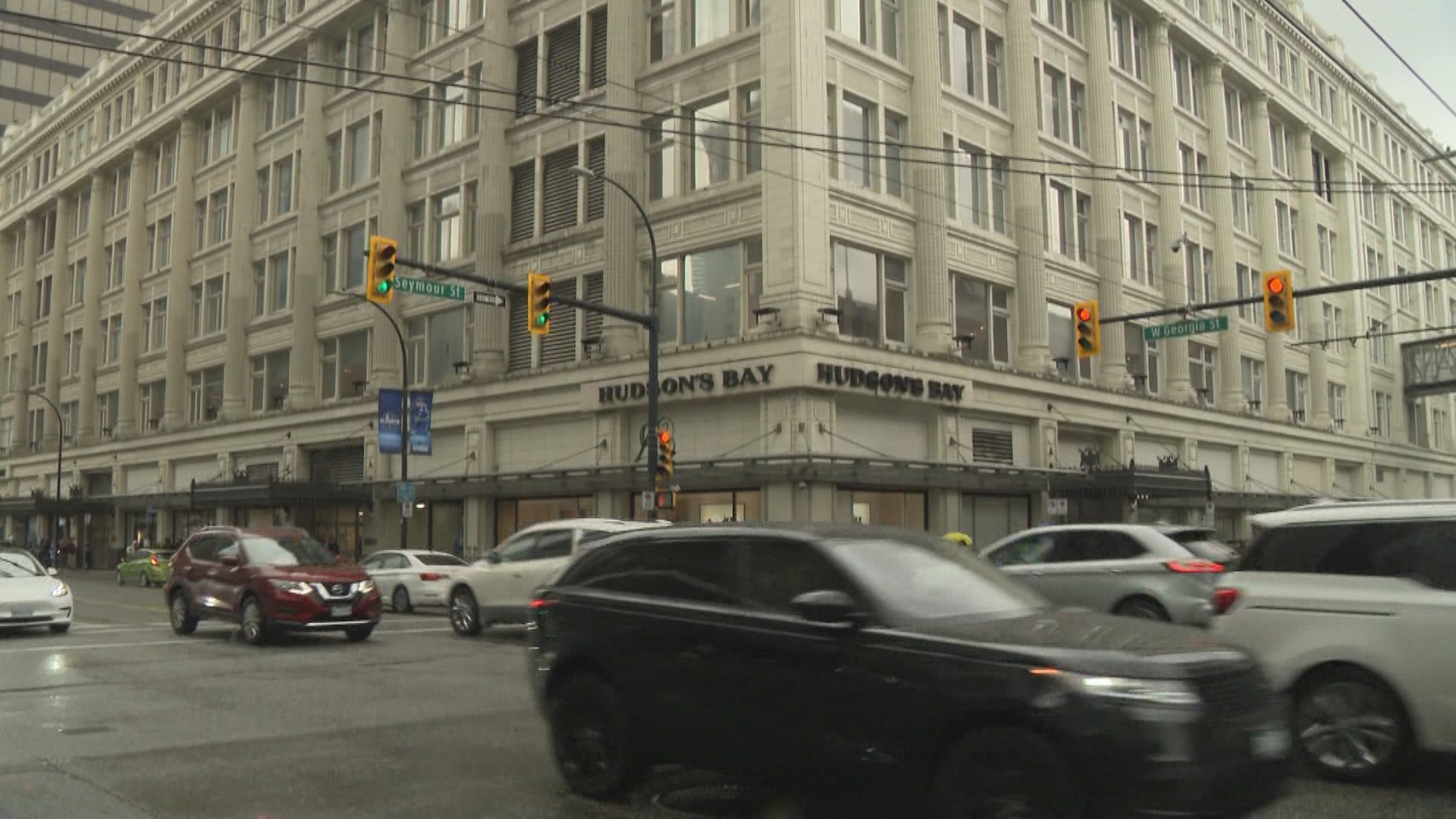 Downtown Vancouver Hudson’s Bay faces ongoing challenges