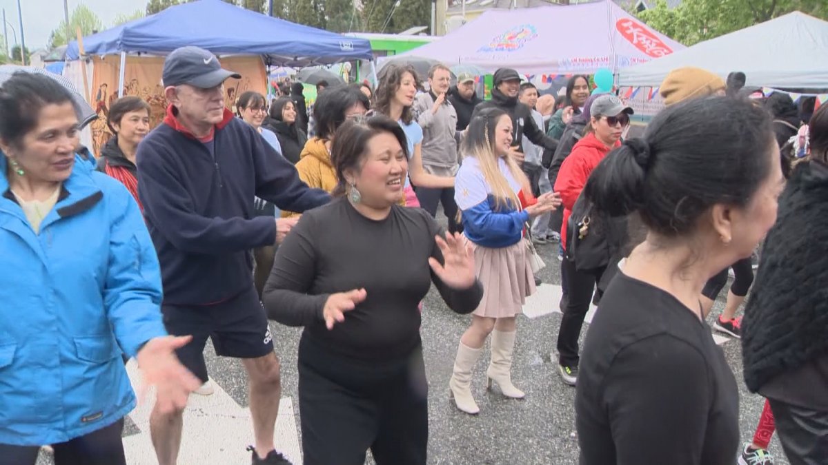 It was a busy day in South Vancouver for the first ever Filipino Lapu-Lapu block party.