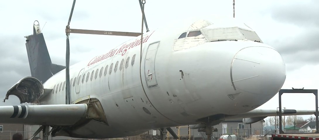 Един артефакт от историята на авиацията си проправи път до