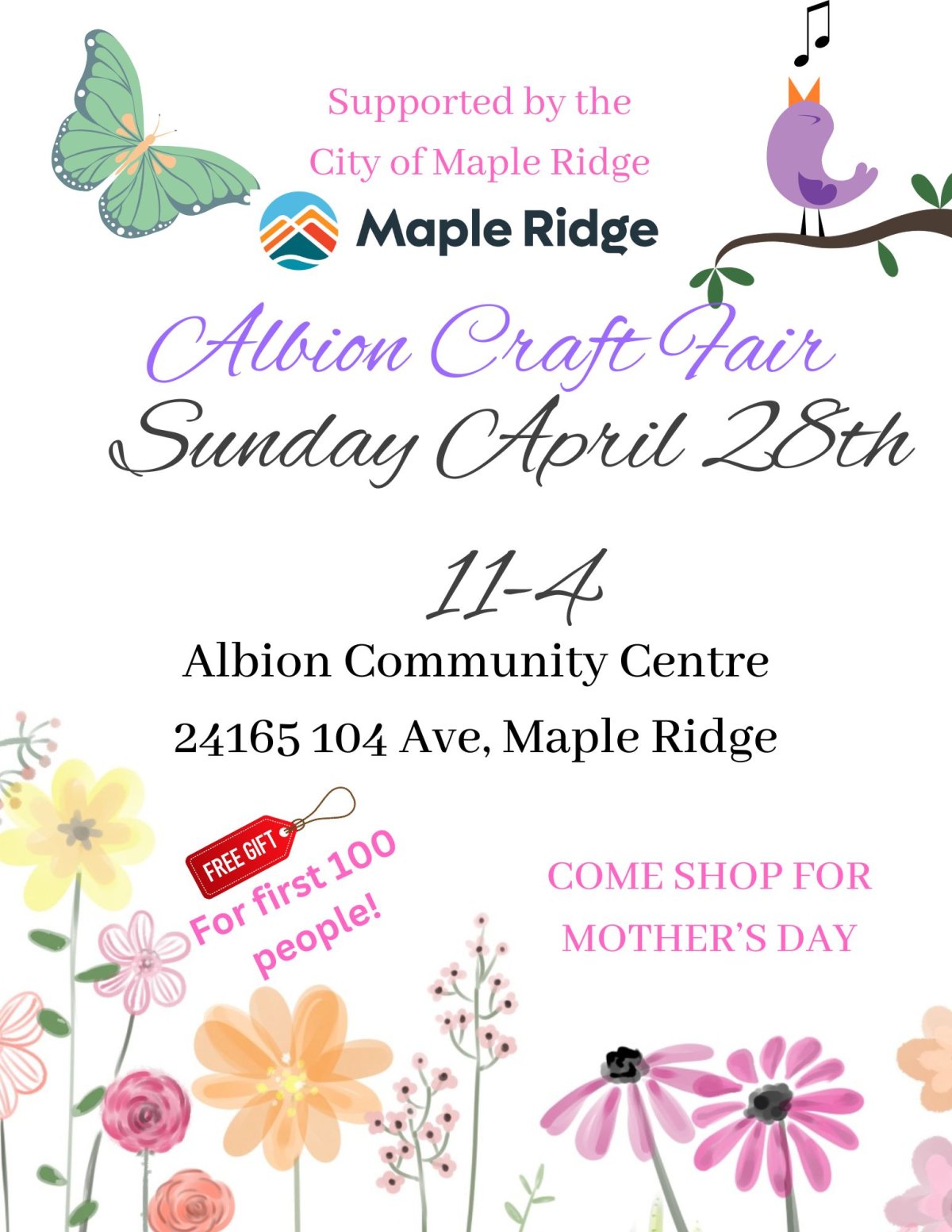 Albion Artisan Spring Craft Fair - image