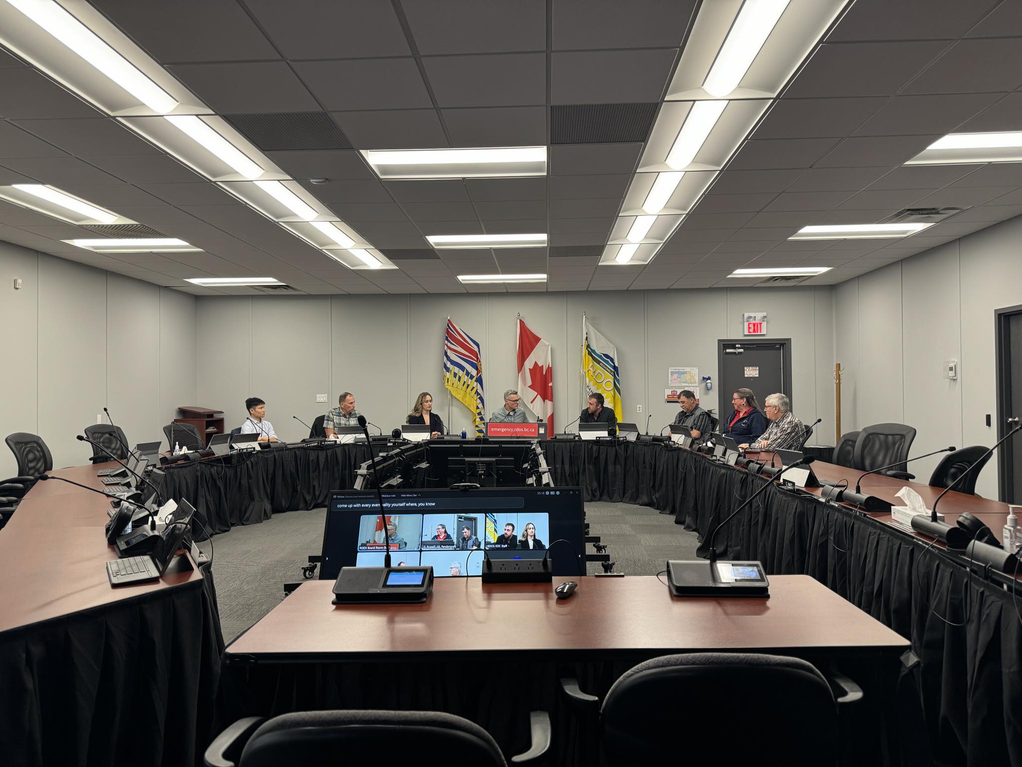 Местните организации за извънредни ситуации и длъжностни лица отделиха време