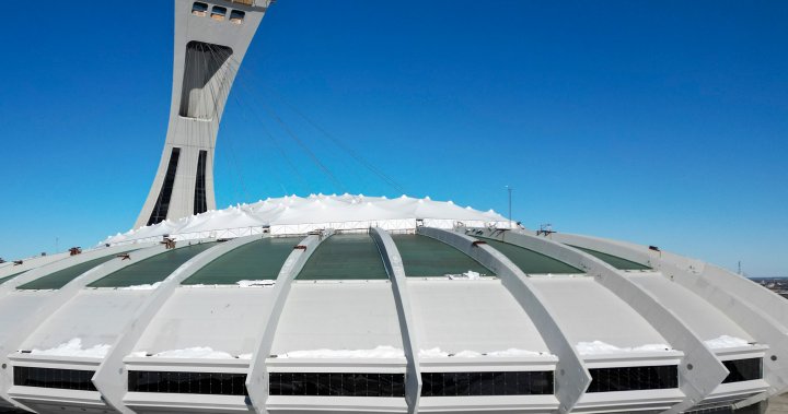 Олимпийският стадион в Монреал получава нов покрив и сега можете