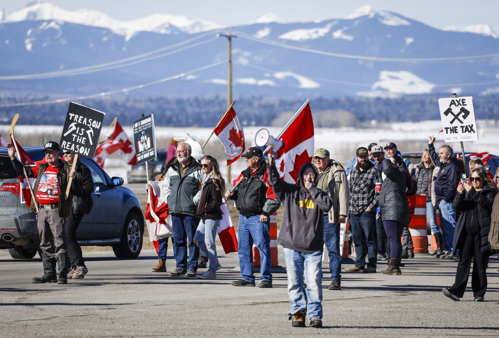 ‘We’ve had enough’: Protests over carbon price hike halt traffic across Canada