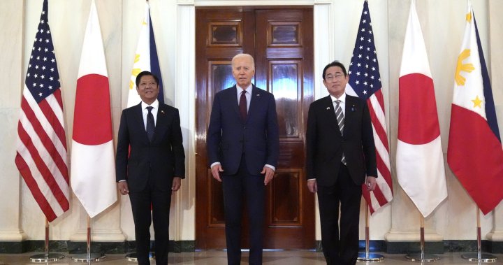 Biden gathers leaders of Japan, Philippines to reinforce bonds, counter China