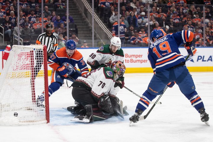 Edmonton Oilers come up short in OT loss to Coyotes