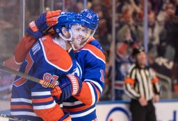 Continue reading: Connor McDavid hits 100 assists in Edmonton Oilers’ rout of Sharks