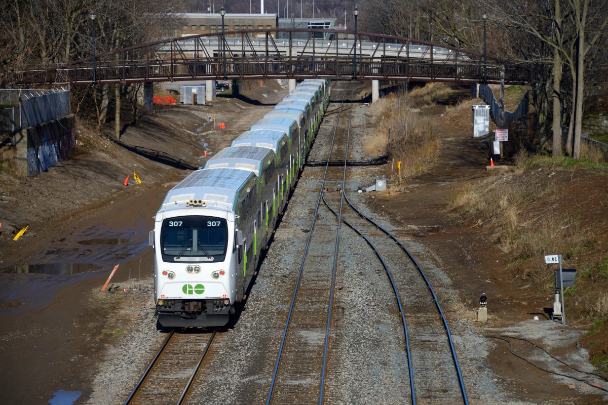 The concept would see a new rail line on Pinebush Road in Cambridge travel to Guelph Central Station where passengers can transfer to Union Station in Toronto.