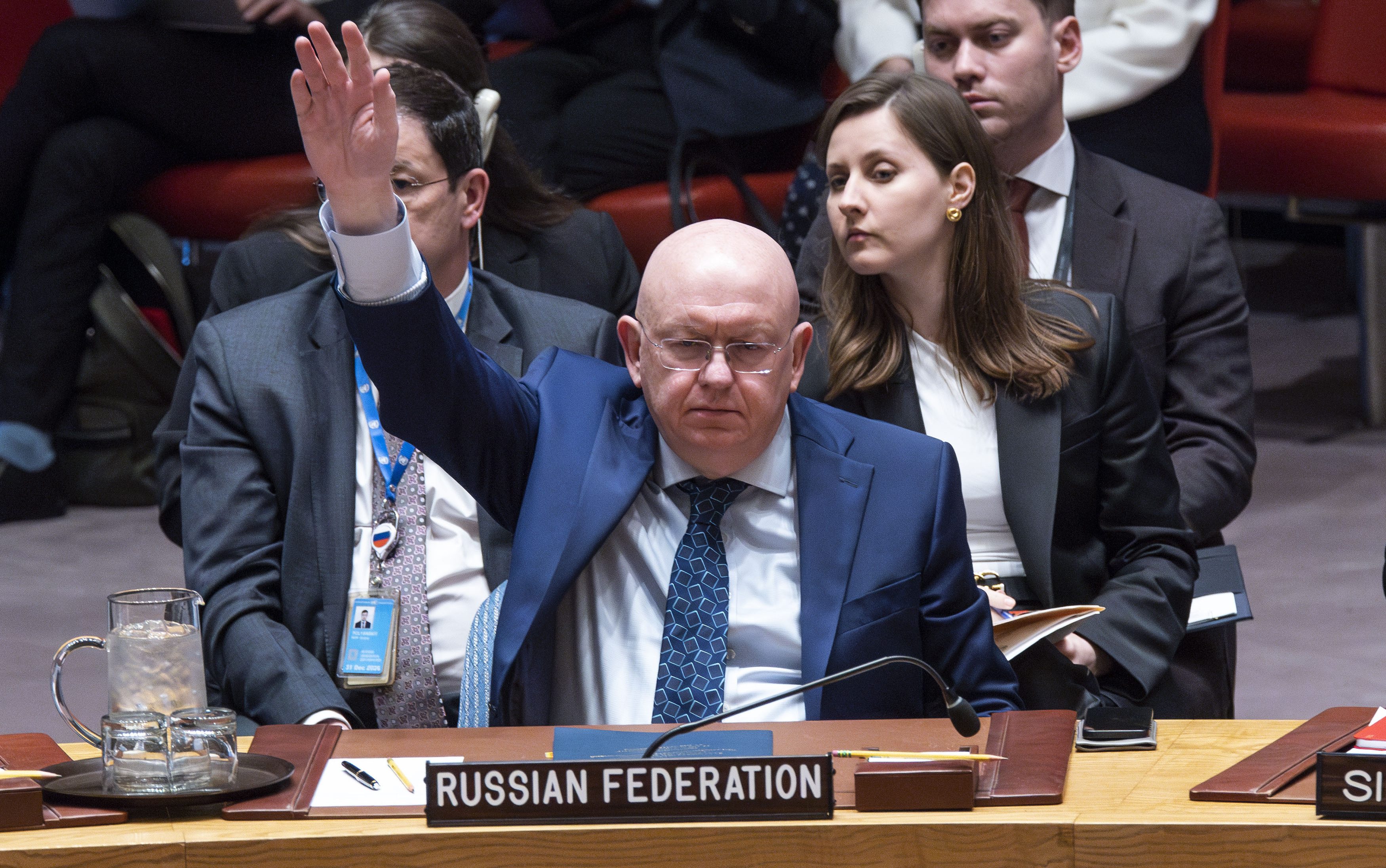 Русия в сряда наложи вето на резолюция на ООН спонсорирана