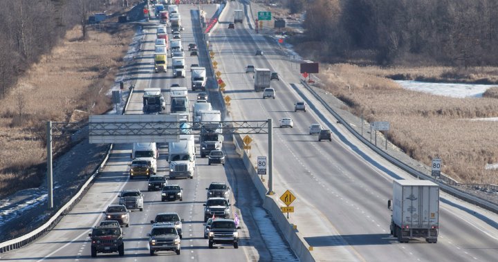 Онтарио повишава ограниченията на скоростта на някои магистрали, включително части от 401