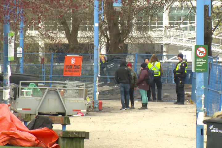 Cleanup of Vancouver homeless encampment complete, will reopen Thursday