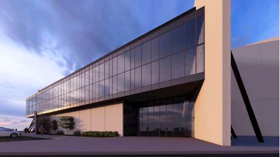 An artistic rendering of the Sherwood Park Crusaders' multipurpose arena in Strathcona County.