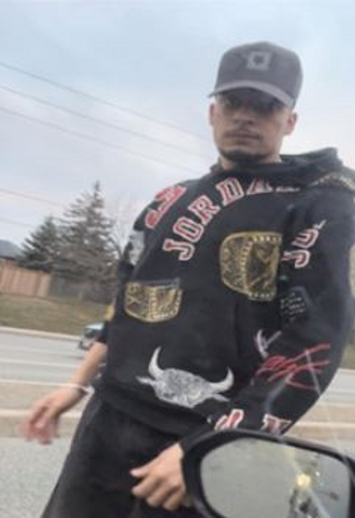Outstanding suspect wanted in viral Brampton road rage video.