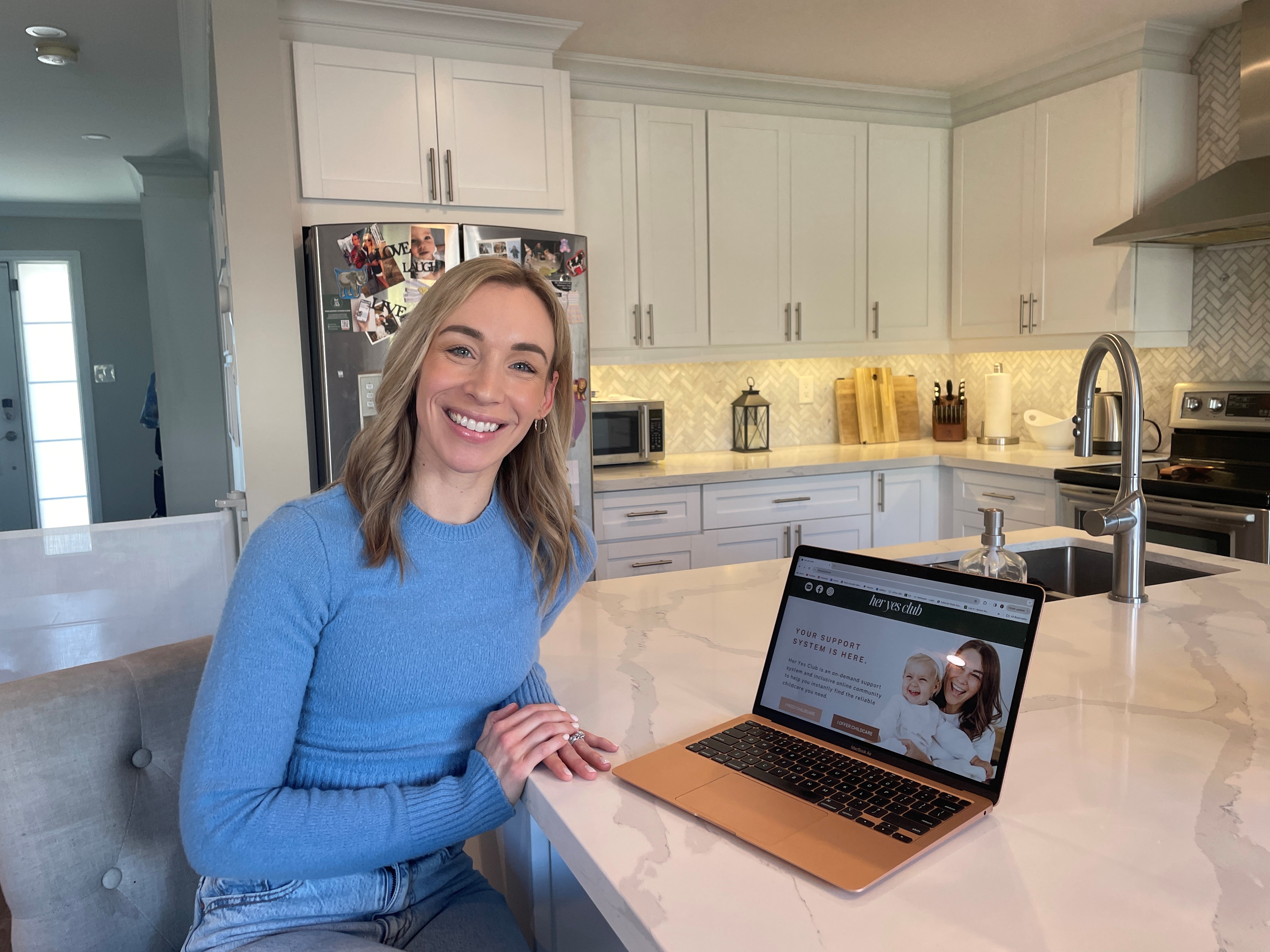 Когато Bowmanville Ont мама Кармен Дусет роди първата си дъщеря