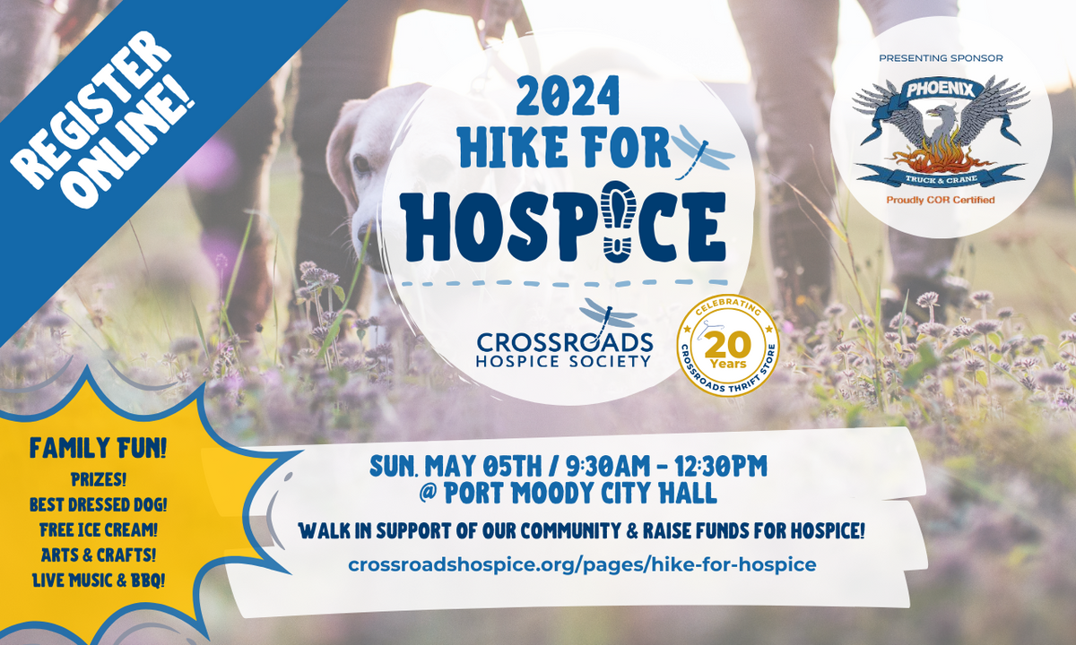 Crossroads Hospice Society - Hike For Hospice 2024