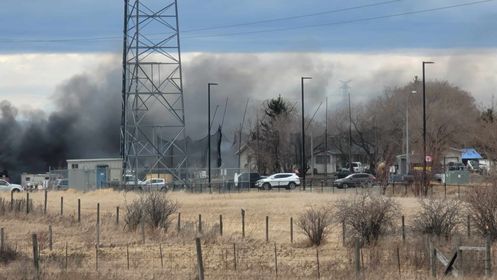 Fort Road fire