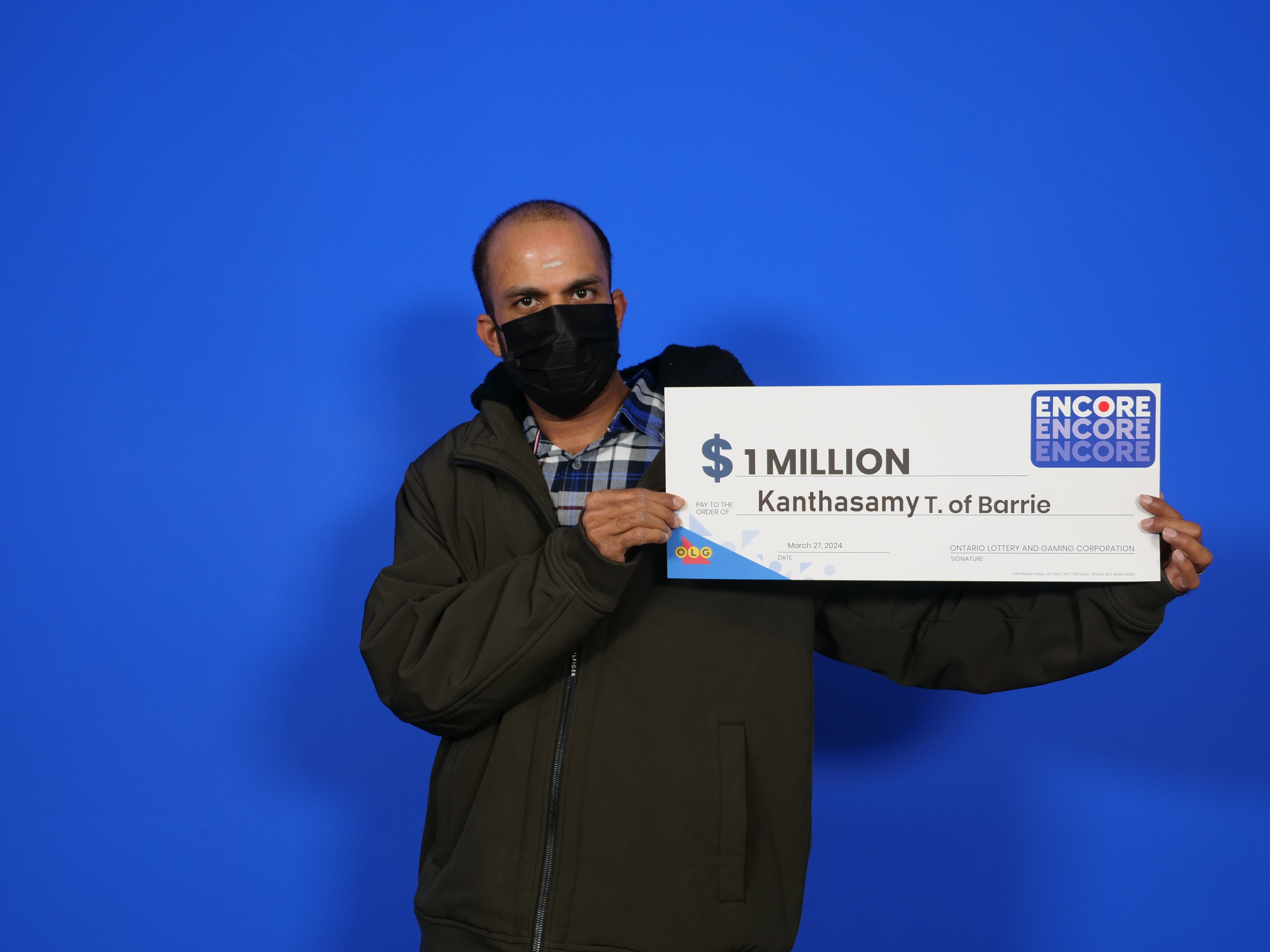 Човек от Бари Онтарио който си мислеше че е спечелил