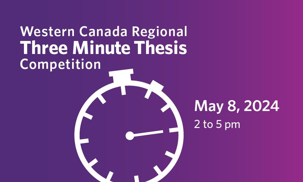 UBCO to host Western Canada 3-minute thesis competition - image