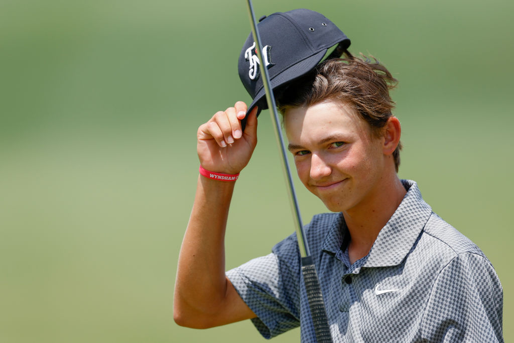 15-year-old Miles Russell is on a golf hot streak, smashes multiple
records