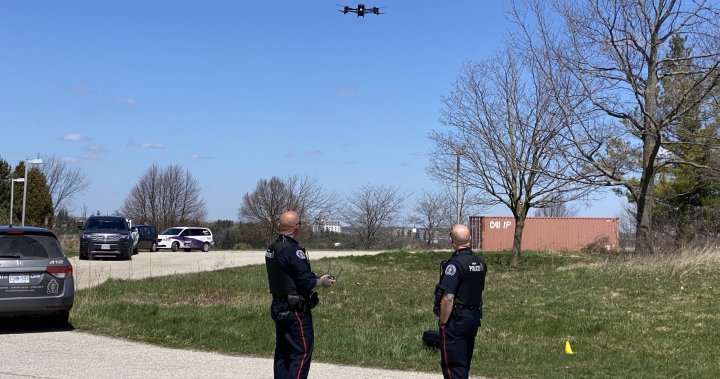 Guelph police have eye in the sky with new drone  | Globalnews.ca