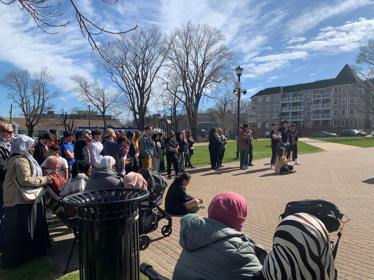 A prayer was held for Al Marrach after words were shared by those closest to him.