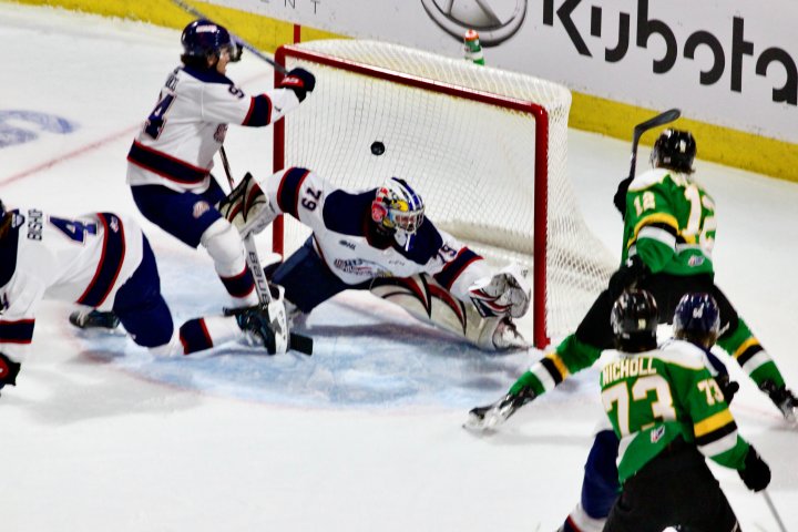 Big third period by London Knights leads to Game 1 win of Western Conference Championship