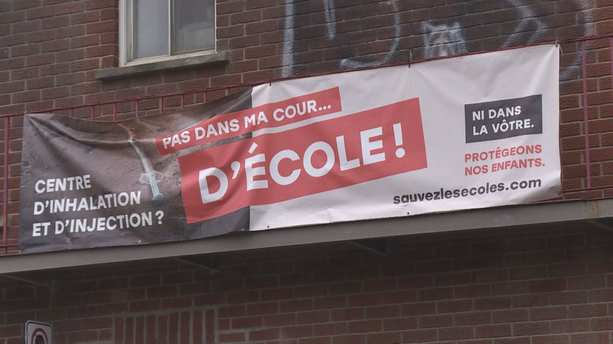 A safe injection site is being fought against by neighbours in Saint-Henri.