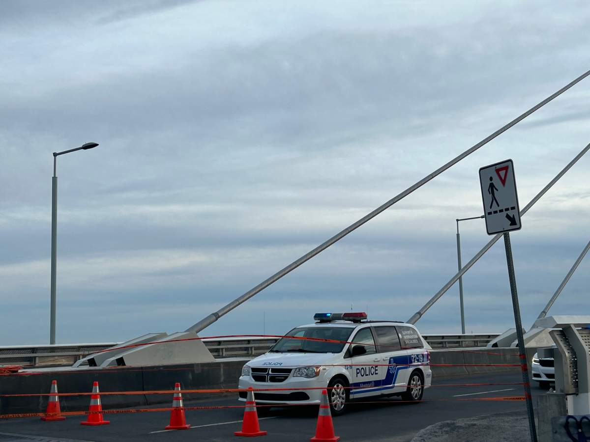 Montreal police were responding to reports of a stolen vehicle in the city's NDG neighbourhood on Wednesday, April 17 2024.