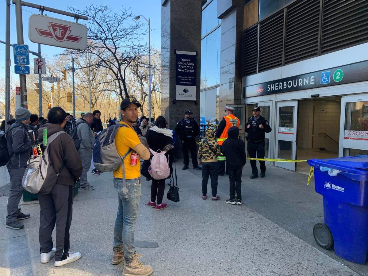 Man seriously injured after jumping on subway tracks while fleeing from Toronto police - image