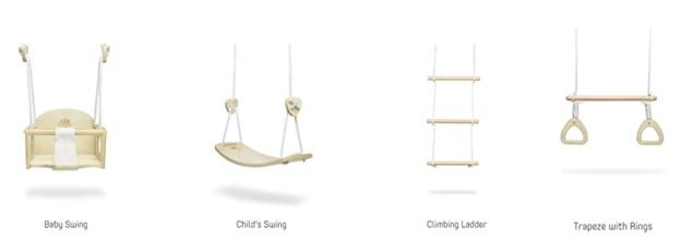 The recall involves Kinderfeets hanging gym products.