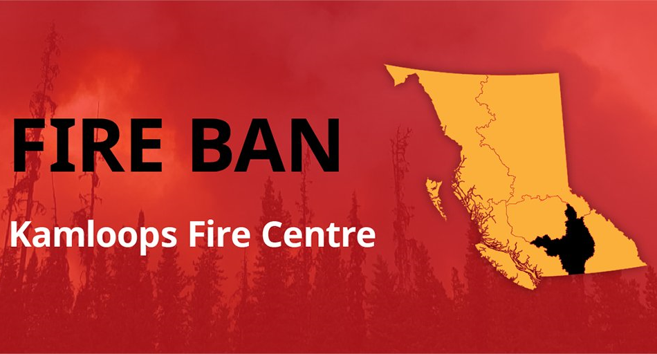 Annual Category 3 fire ban coming to Southern Interior