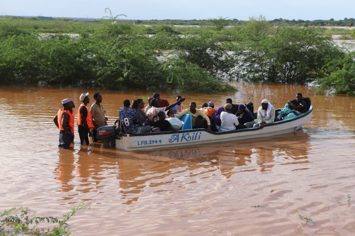 Kenya floods: 40 dead in dam collapse after heavy rain
