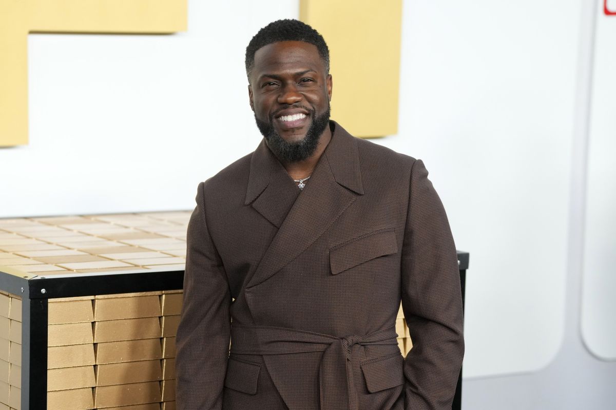 Kevin Hart attends a premiere on Jan. 8, 2024, in New York.