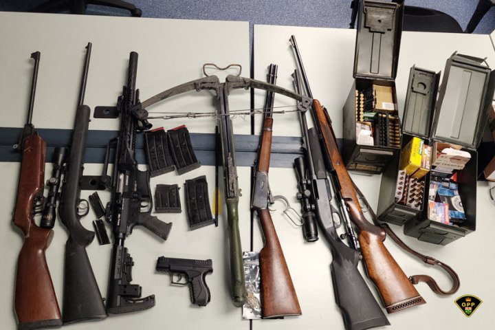 Harassment investigation leads to weapons, drug charges in Lyndhurst, Ont.