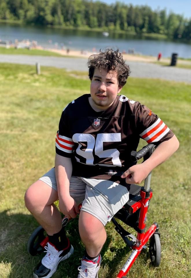 Kendric Campbell was diagnosed with a form of brain cancer at the age of three. At 15, he suffered two strokes that left him partially paralyzed.