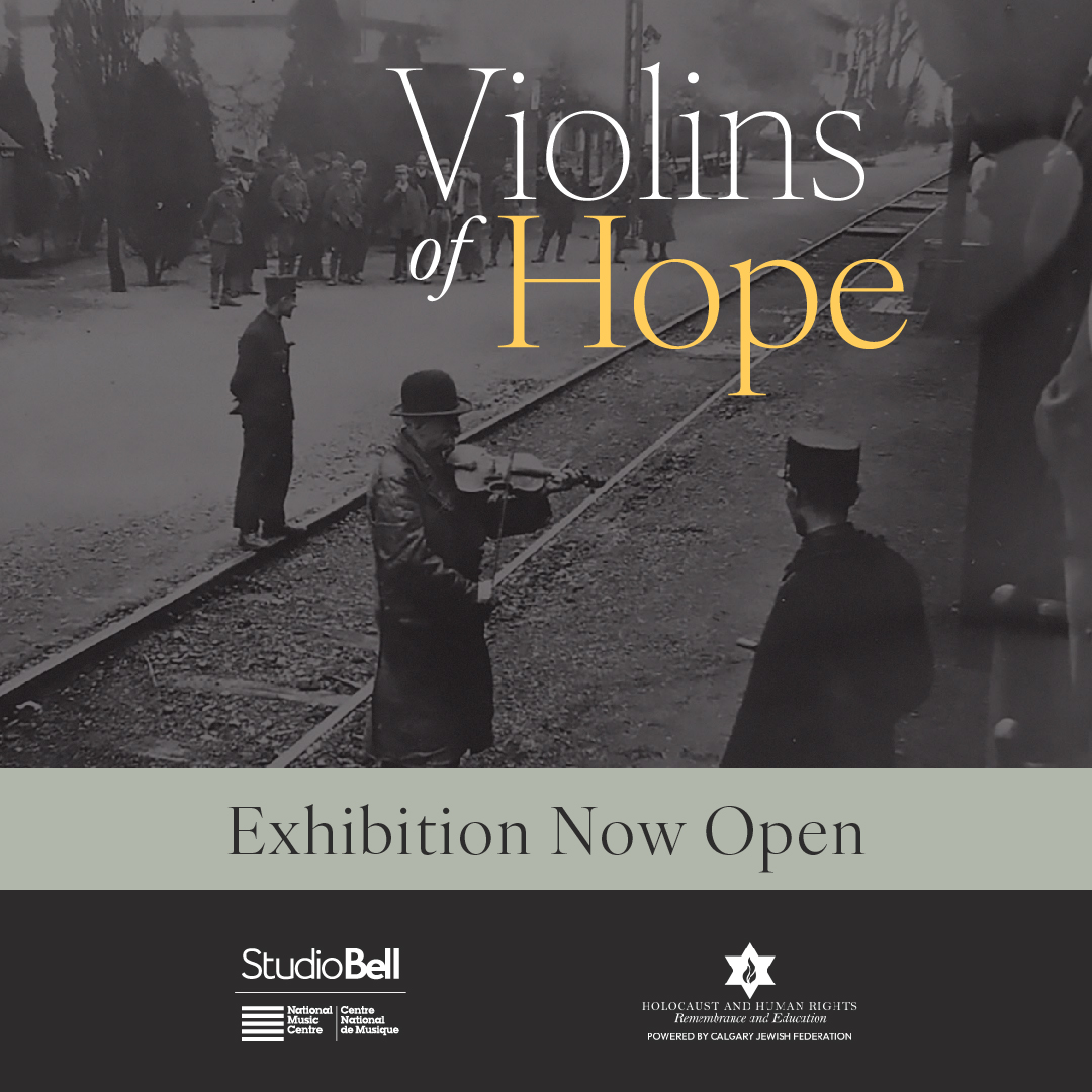 Violins of Hope exhibition at Studio Bell, home of the National Music Centre - image