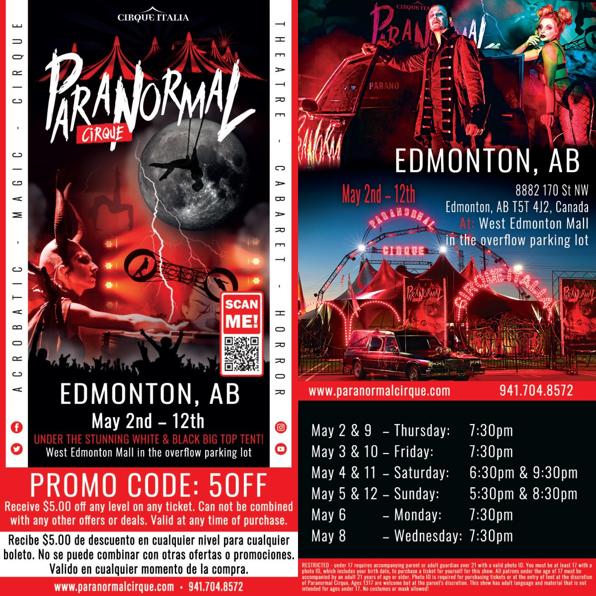 Paranormal Cirque in Edmonton, AB - image