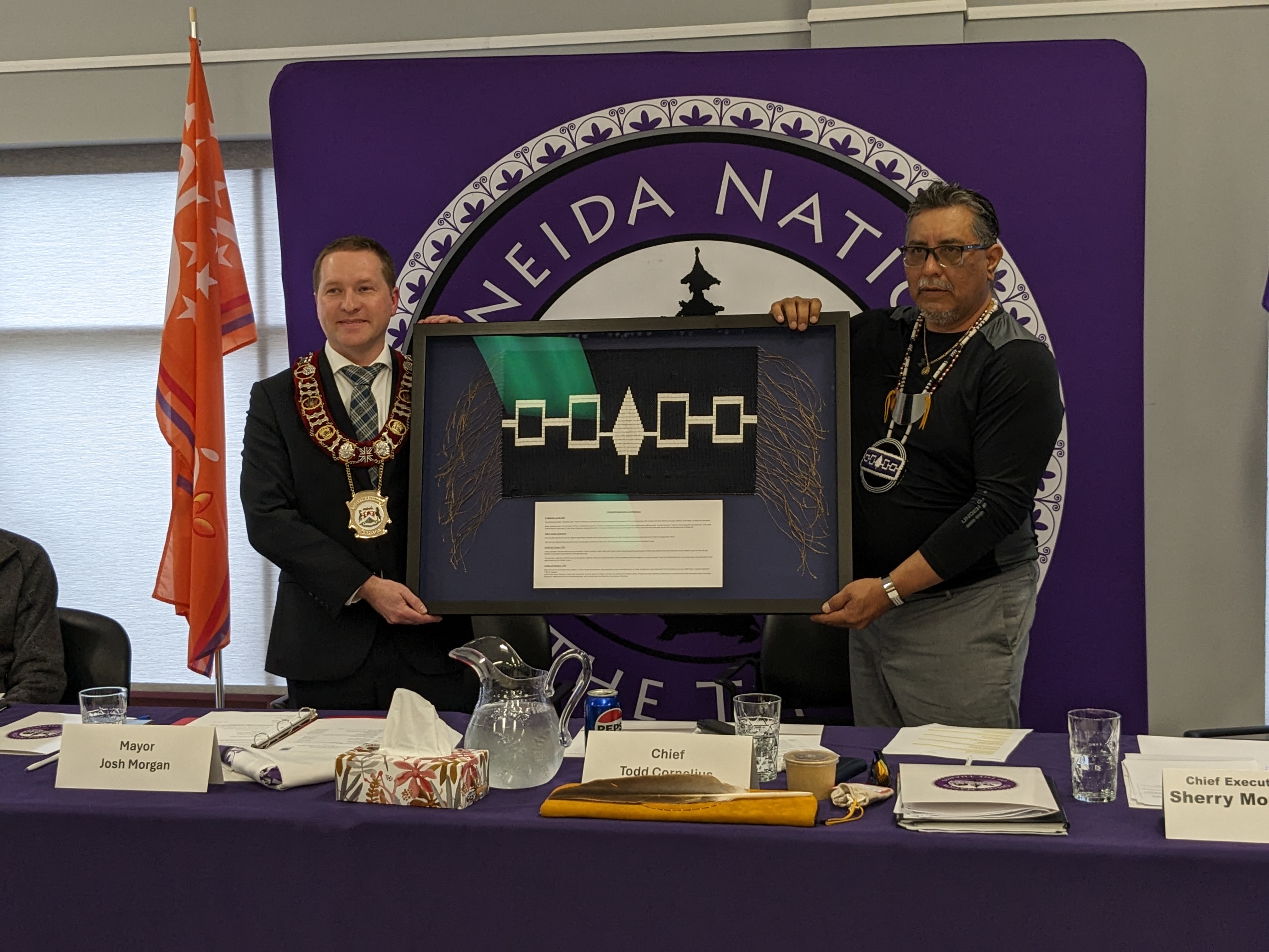 London, Ont. and Oneida councils meet, first time in Forest City’s history