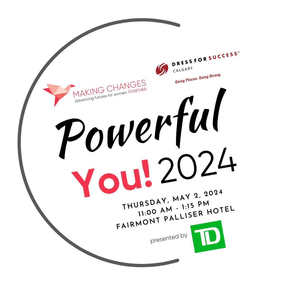 Making Changes Powerful You! 2024 Luncheon; supported by Global Calgary & QR Calgary - image