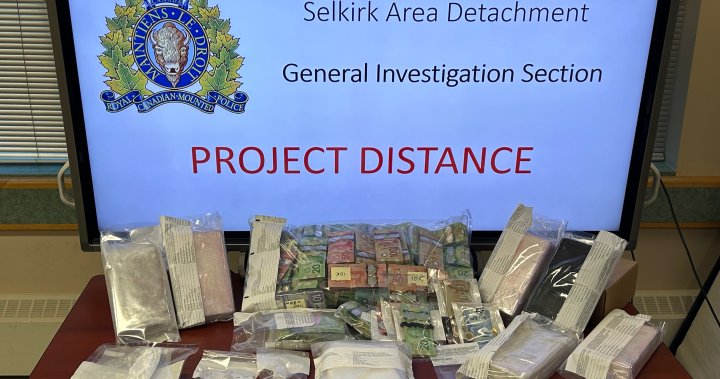 Разследване на RCMP води до арест на наркотици в Манитоба, 4 зад решетките