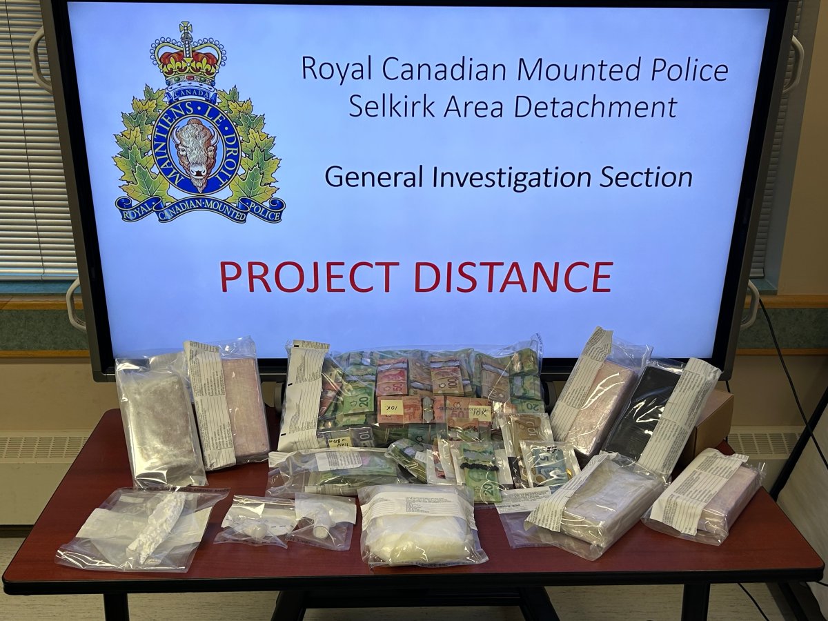 On April 4, mounties said four search warrants were executed, turning up over $250,000 in cash in a Winnipeg hotel room, six kilograms of cocaine in a vehicle, one kilogram of the drug at a home in Selkirk and a 'small amount' of it in a second vehicle.