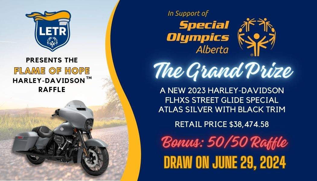 Flame of Hope Harley Raffle in support of Special Olympics Alberta - image