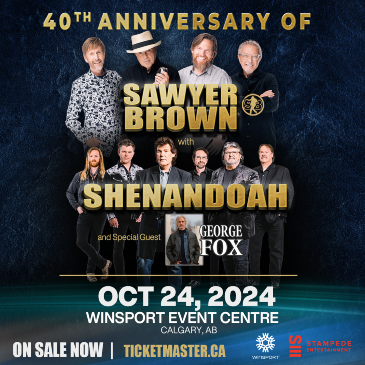 Sawyer Brown, Supported by QR Calgary - image