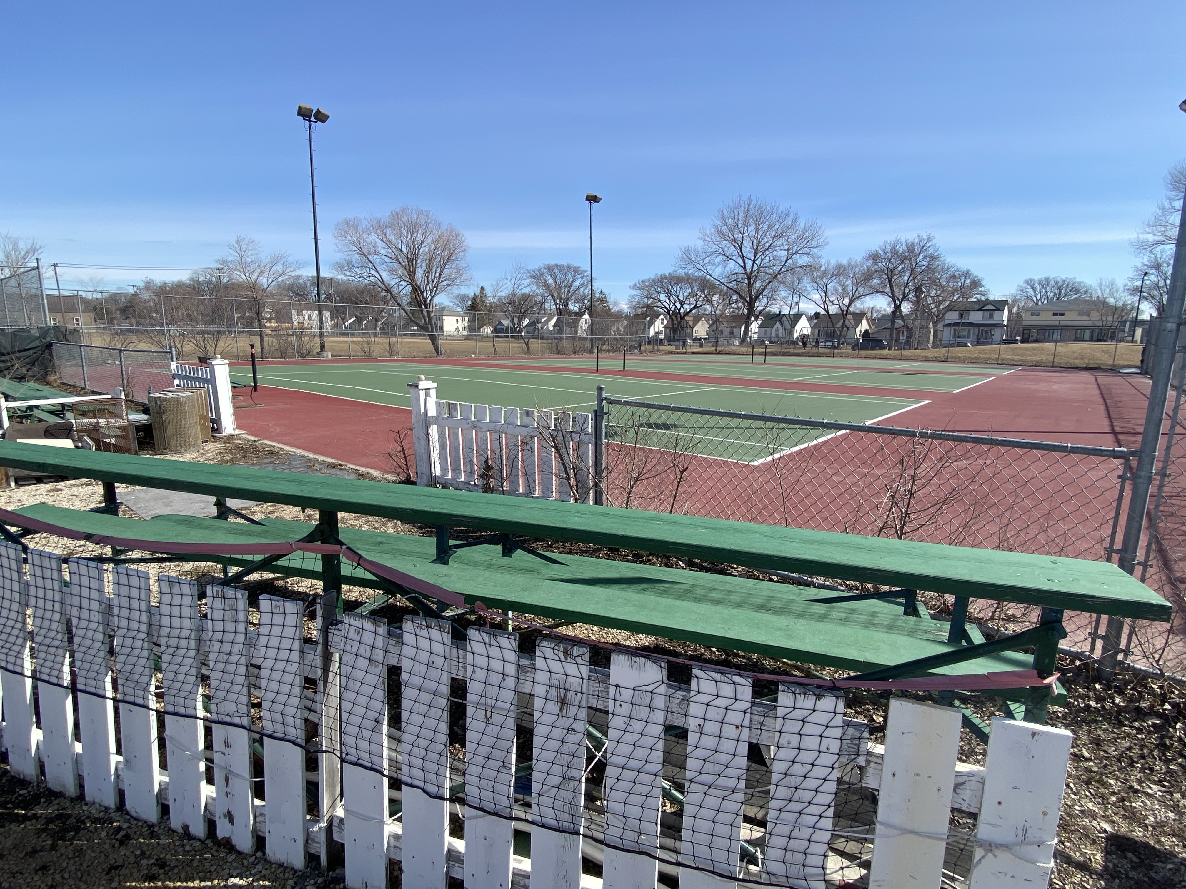 Private lease for Sargent Park Tennis Courts operation not renewed, 24-hour use enabled