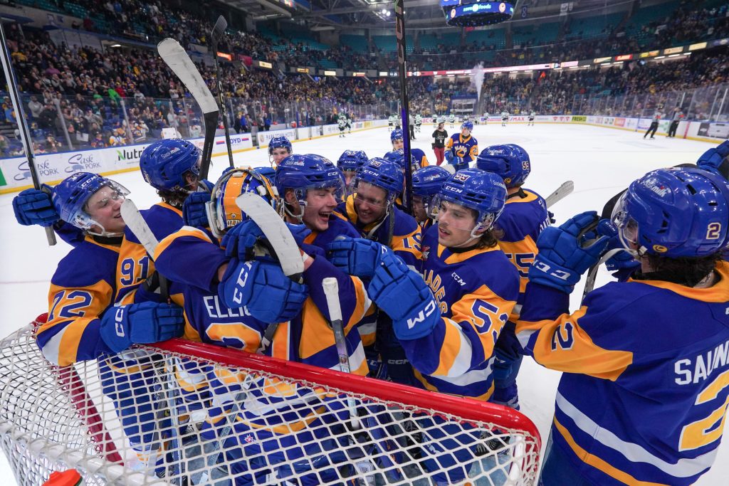 Миналата пролет Саскатун Блейдс влязоха в историята срещу Ред Диър