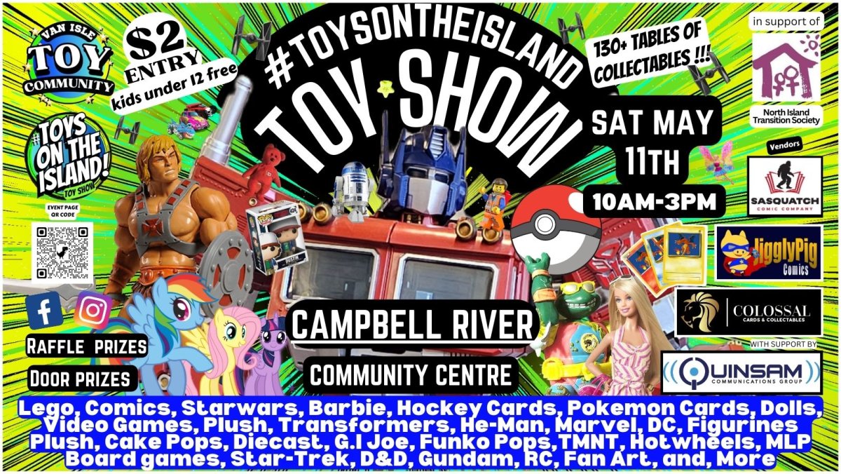 “Toys on the island” Toy Show in Campbell River B.C - image
