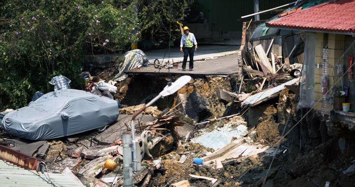 Земетресение в Тайван: Поглед към щетите, докато спасителите търсят изчезналите