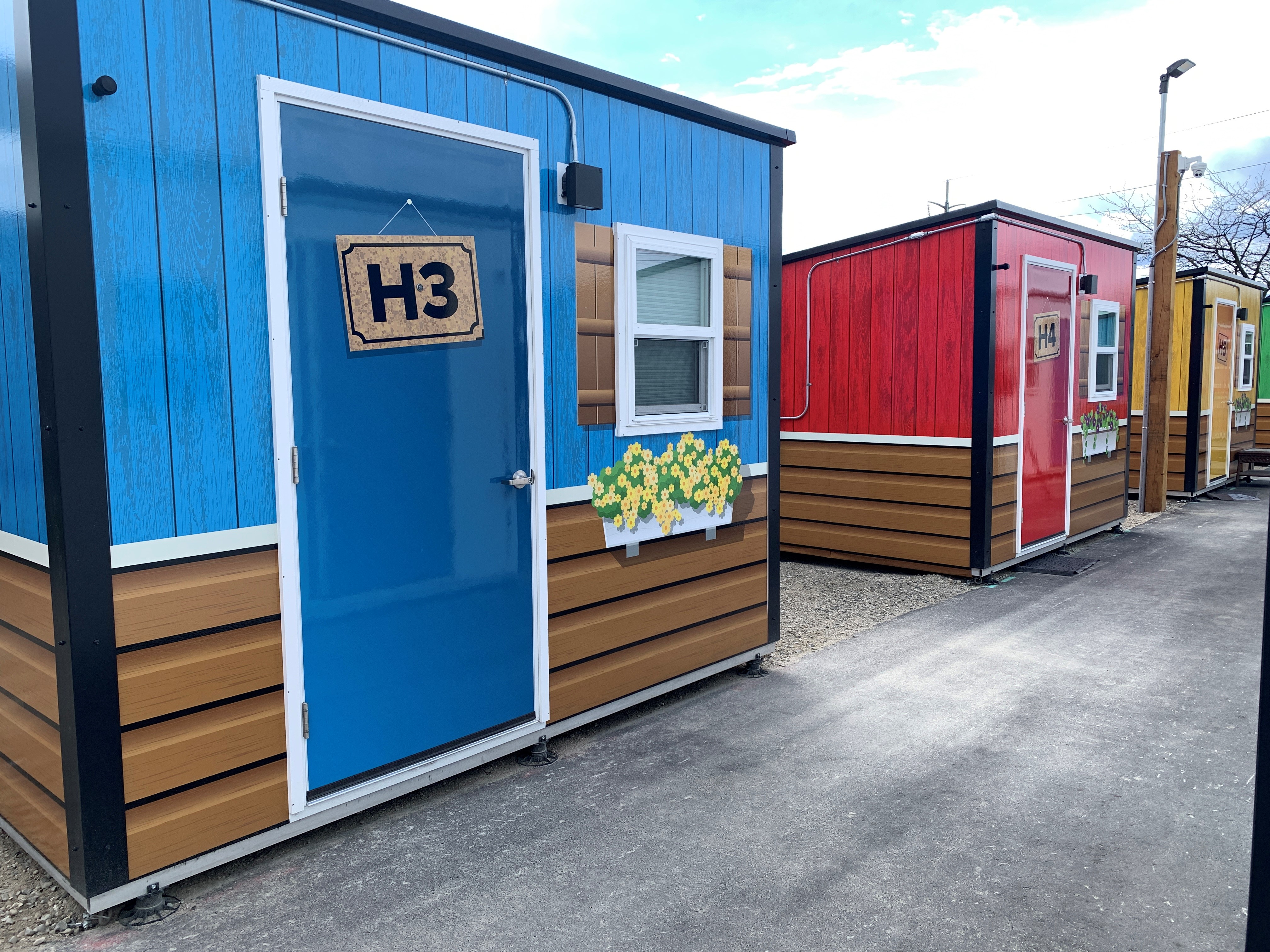 Tiny home community in Kelowna fully operational with programs up and
running