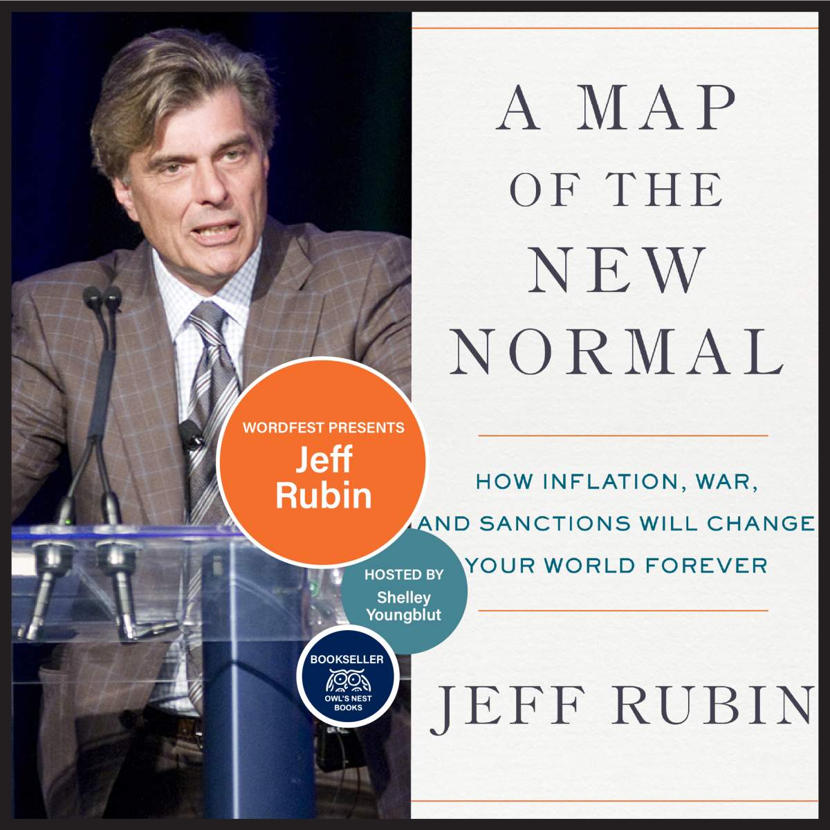 Wordfest Presents Jeff Rubin - image