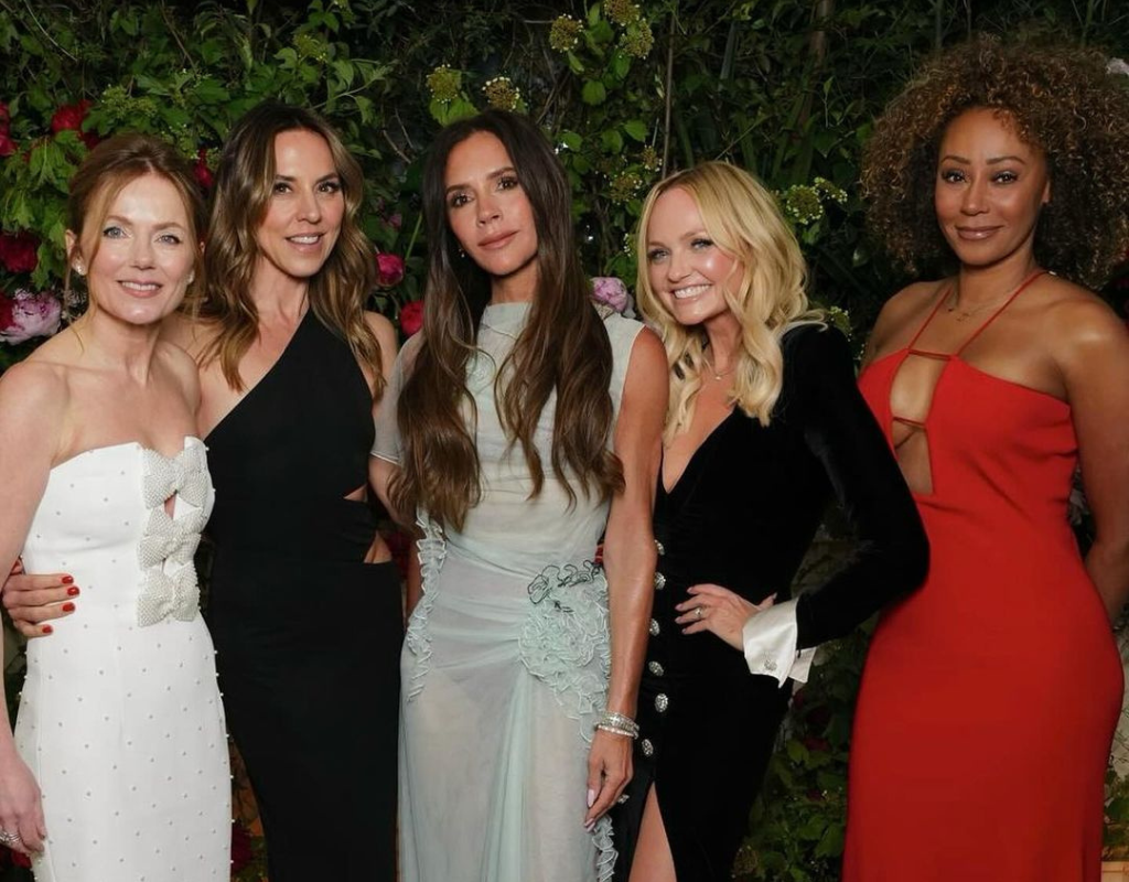 The Spice Girls reunited at Victoria' Beckham's 50th birthday bash on April 20, 2024.